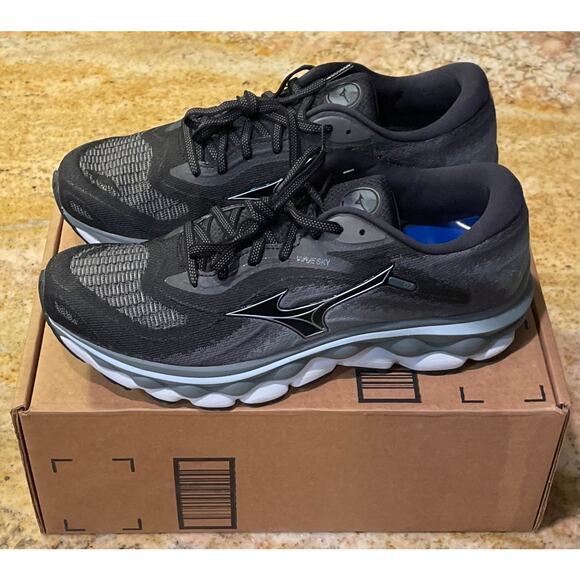 NWT Mens Mizuno Wave Sky 7 Running Shoes Size 10 - Picture 3 of 5